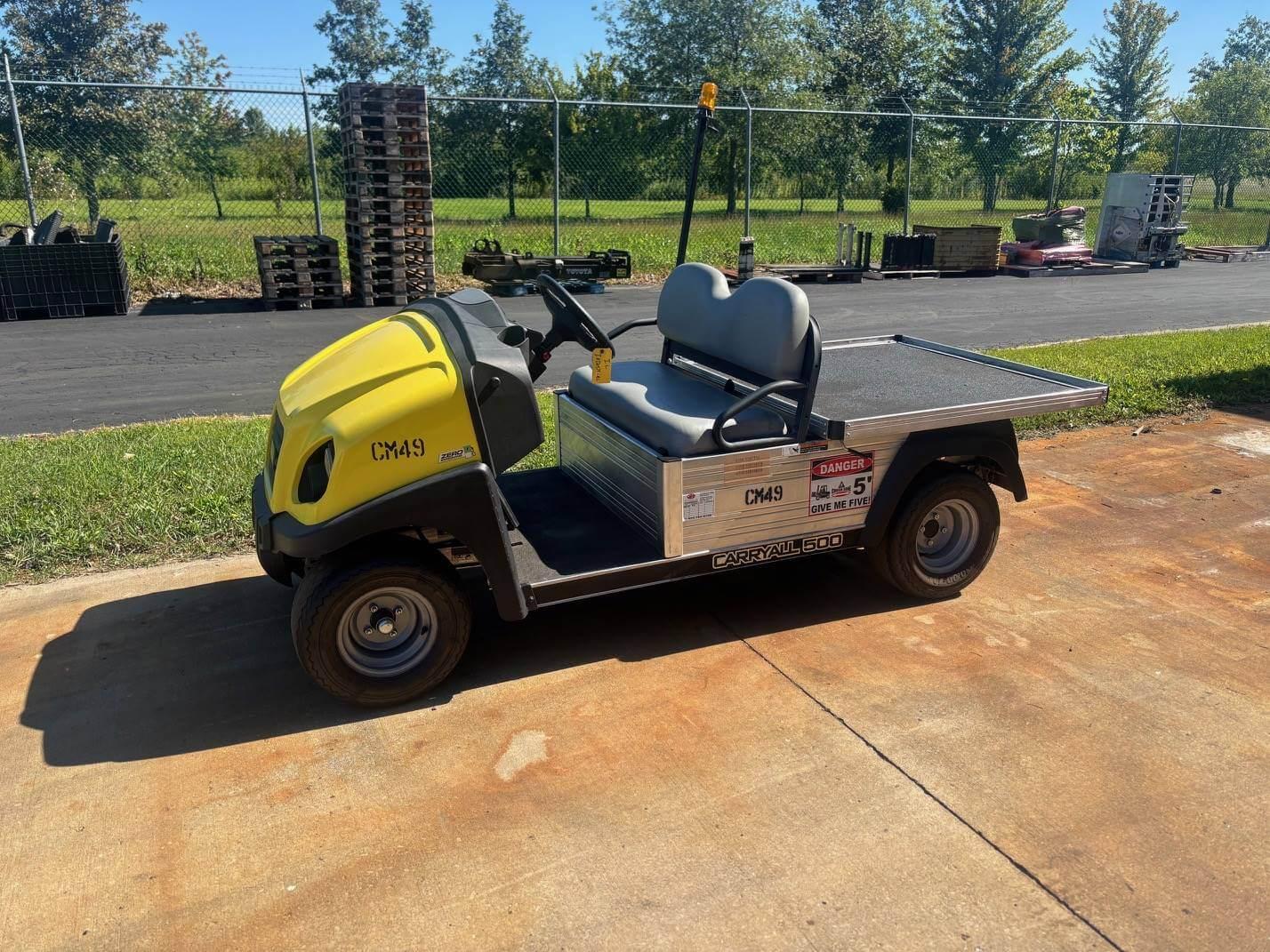 industrial utility cart carryall 500 warehouse transport vehicle electric utility cart
